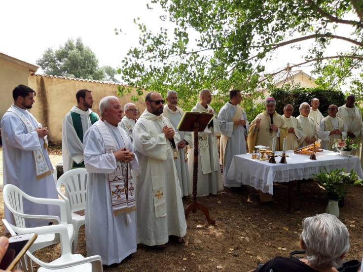 Celebrazione Eucaristica a Monte Rasu